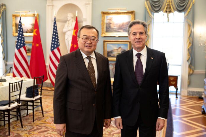 Visoki dužnosnik KPK-a Liu Jianchao sastao se s Blinkenom o kinesko-američkim odnosima