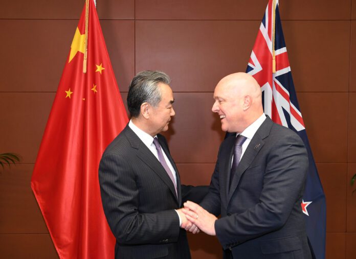 Wang Yi Kina će uspostaviti jače veze s Novim Zelandom