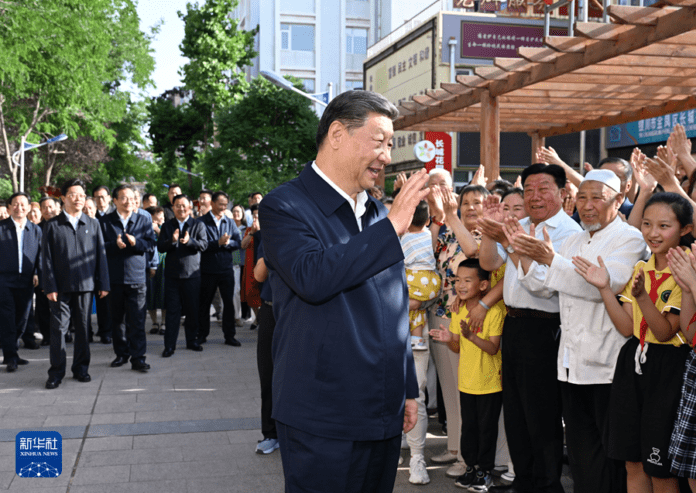 Xi naglasio ekološko očuvanje i visokokvalitetan razvoj sliva Žute rijeke