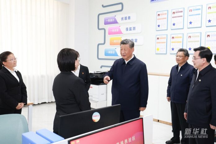 Xi proveo inspekciju Lanzhoua u sjeverozapadnoj kineskoj pokrajini Gansu