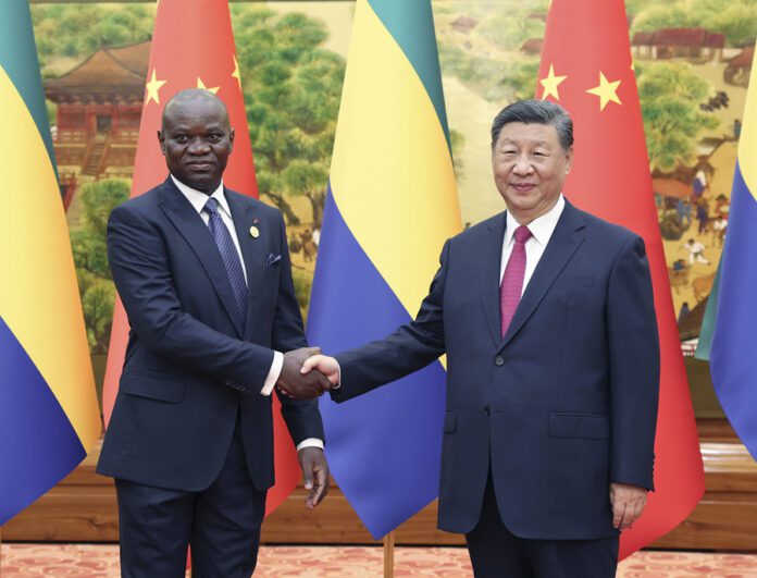 Xi se sastao s predsjednikom Gabona