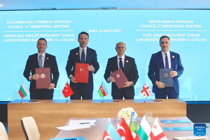 Azerbajdžan, Gruzija, Turska i Bugarska potpisale sporazum o koridoru zelene energije