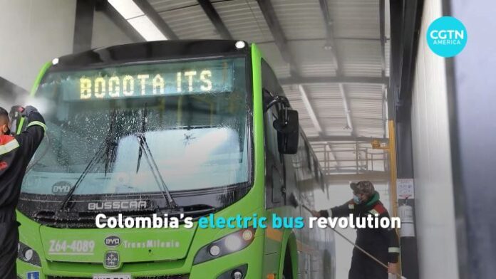 Kolumbijska revolucija električnih autobusa