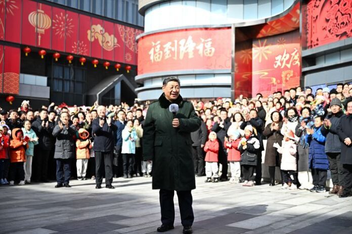 Xi Jinping uoči Blagdana proljeća posjetio građane Pekinga i uputio čestitke svim Kinezima