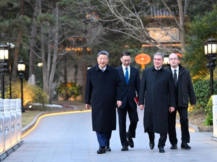 Xi poziva na jačanje suradnje s Turkmenistanom u području prirodnog plina, trgovine i neresursnih područja