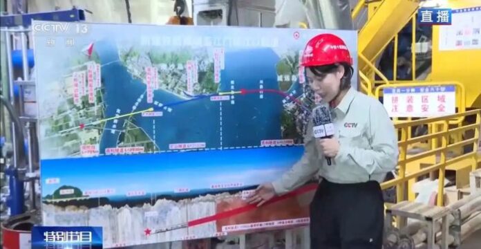 Najdublji kineski podmorski tunel za brzu željeznicu dosegnuo dubinu od 113 metara