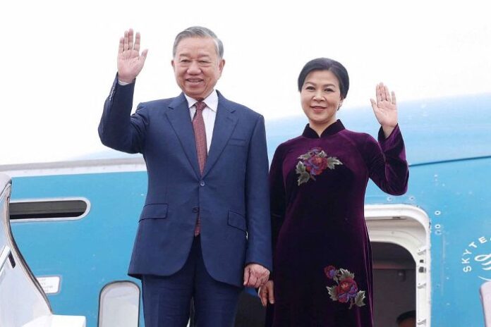 Vrhovni vođa Vijetnama To Lam stigao u Peking radi državnog posjeta Kini