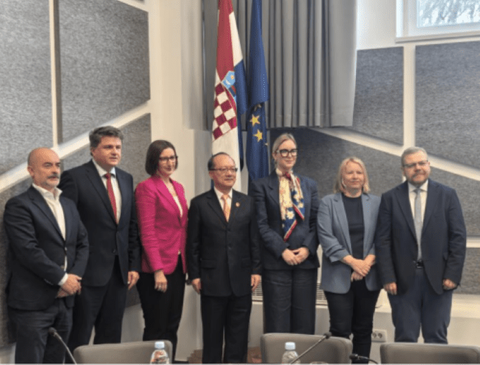 Veleposlanik Kine u Hrvatskoj Qi Qianjin sastao se s delegacijom Međuparlamentarne skupine prijateljstva Hrvatska – Kina