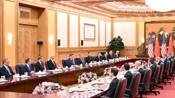 Xi Kinesko-američki gospodarski i trgovinski odnosi uzajamno su korisni