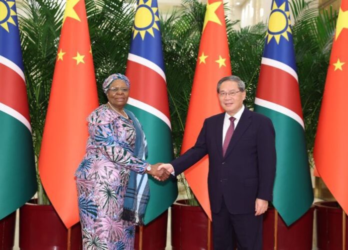 Kineski premijer sastao se s namibijskom predsjednicom u Pekingu