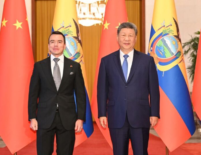 Xi pozvao Kinu i Ekvador da unaprijede usklađivanje razvojnih strategija